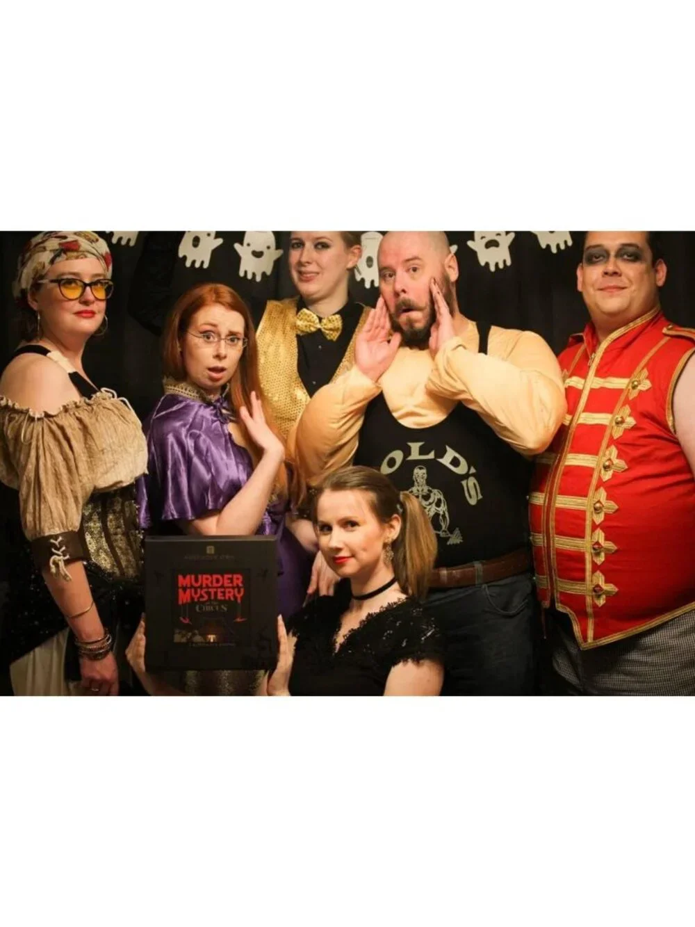 Host Your Own Murder Mystery At The Circus Game Set By Talking Tables